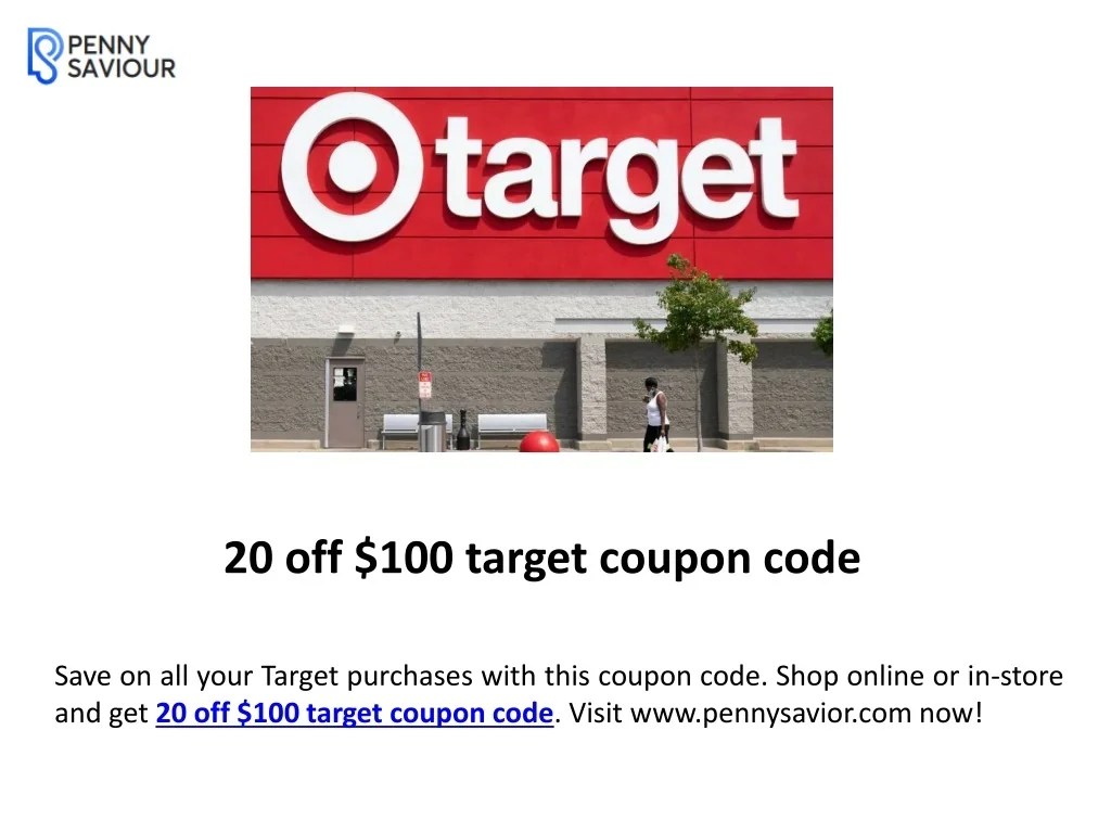 PPT Target promo code PowerPoint Presentation, free download ID