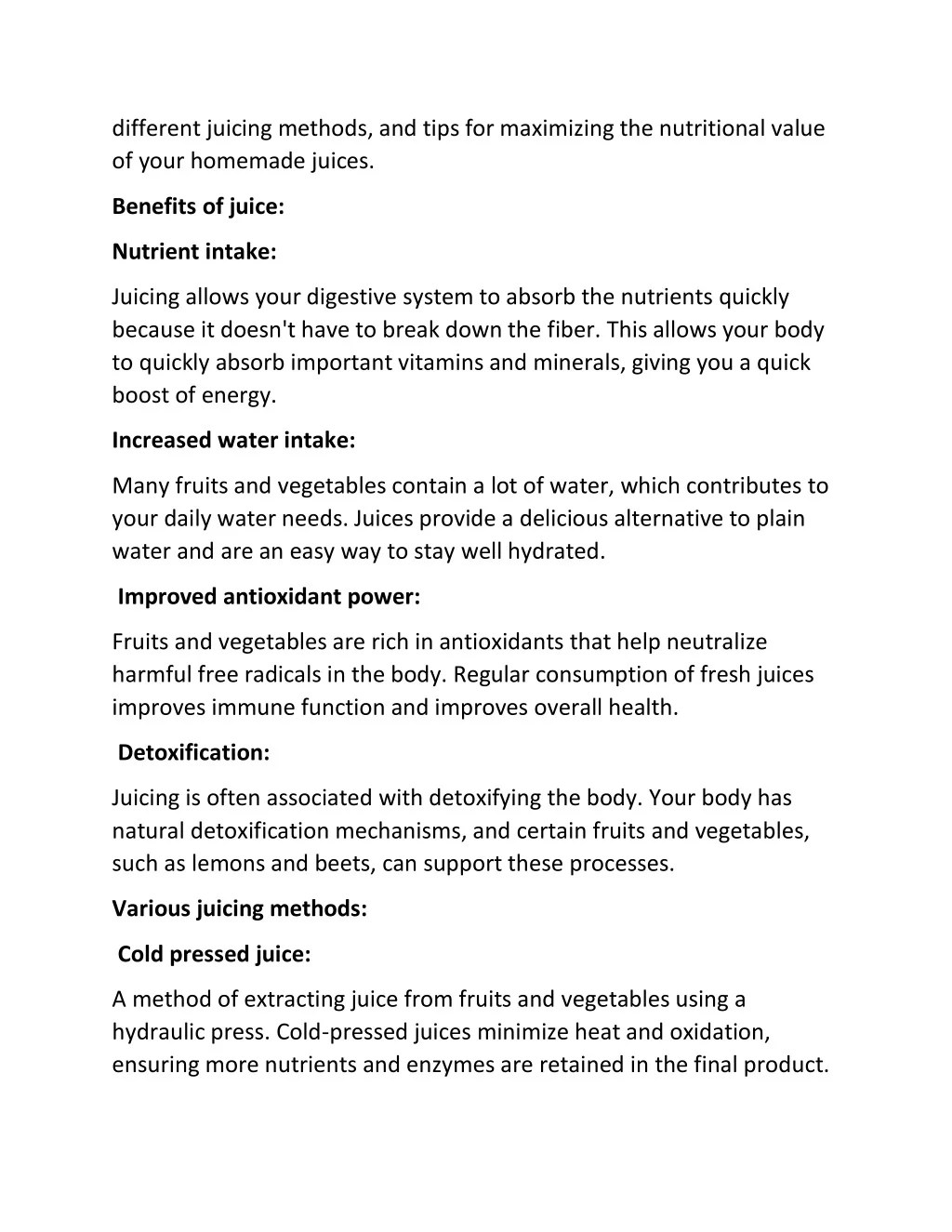 PPT Juicing for Health A Comprehensive Guide on Nutrient Extraction