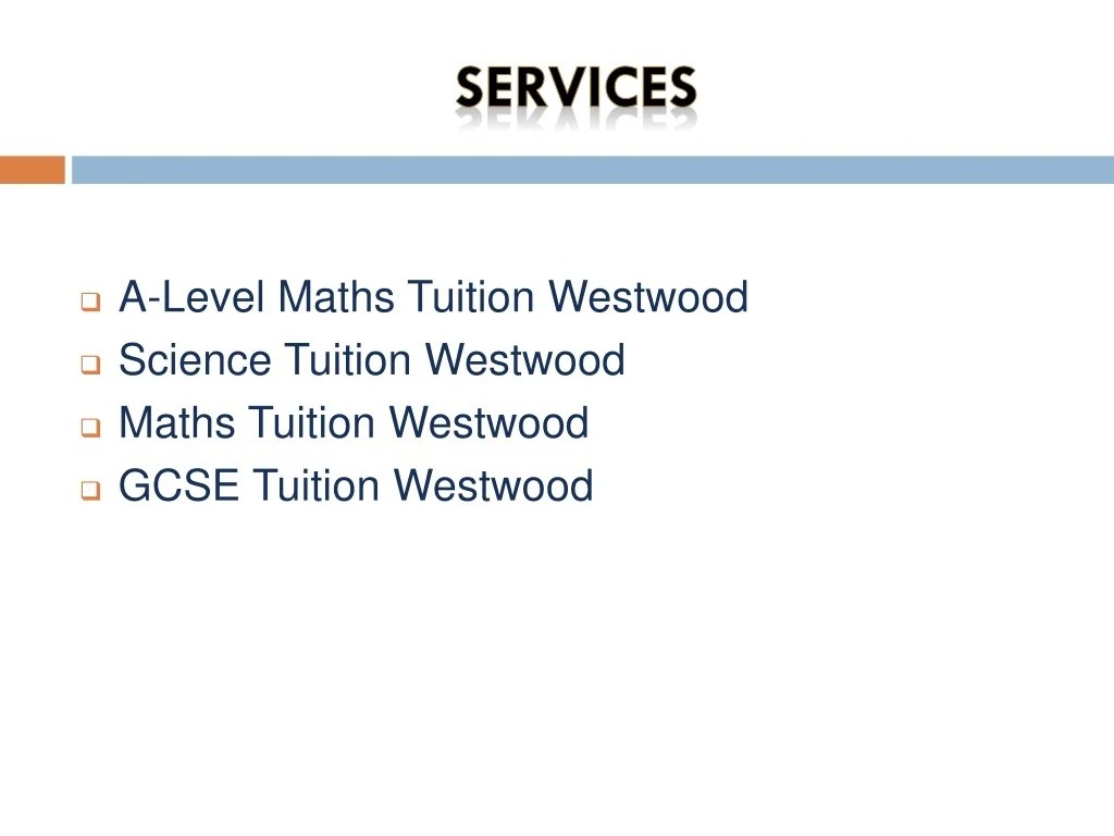PPT Best Maths Tuition in Westwood PowerPoint Presentation, free