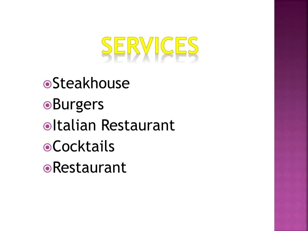 PPT One of the Best Italian Restaurant in Marrickville PowerPoint