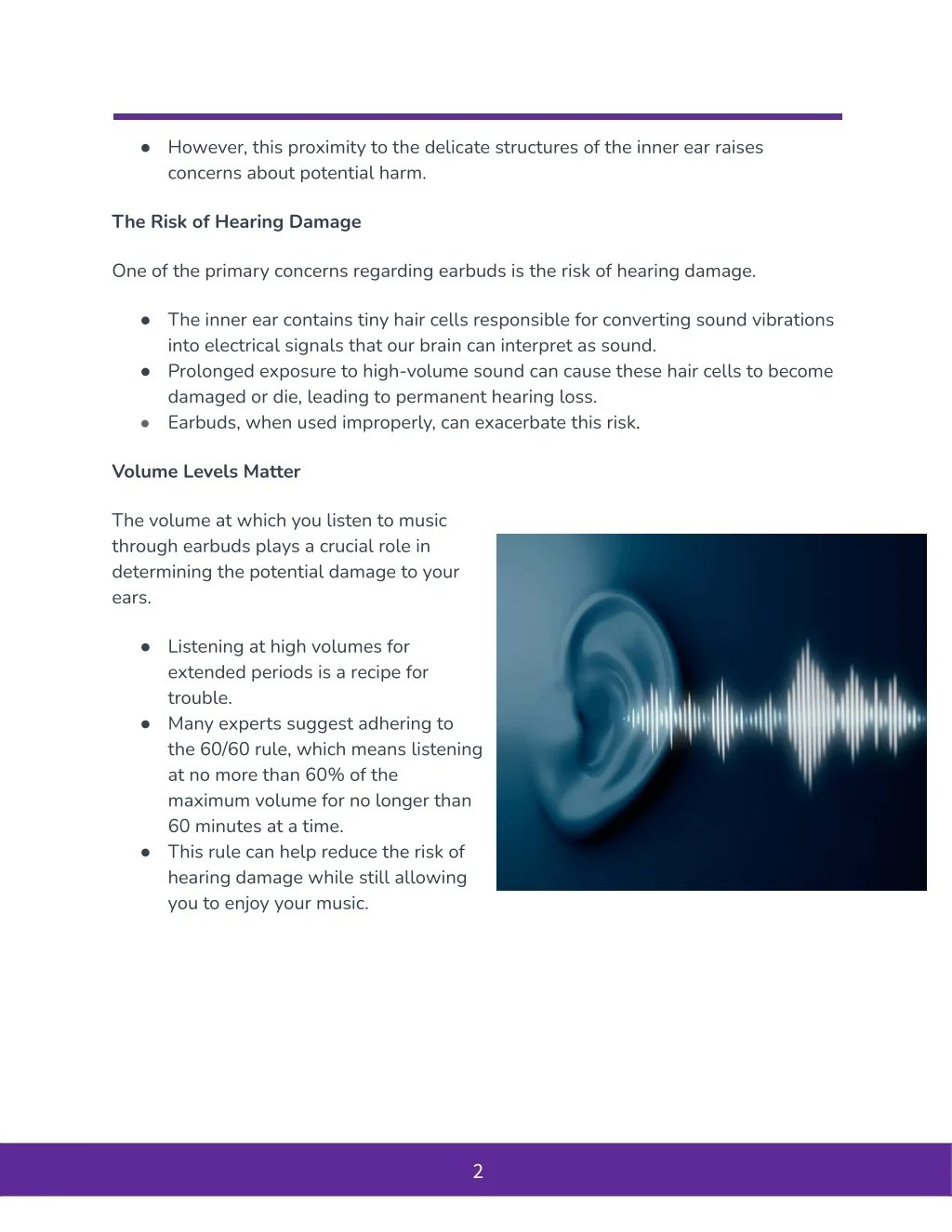 PPT Lower the Volume_ Can Earbuds Damage Your Ears_ PowerPoint