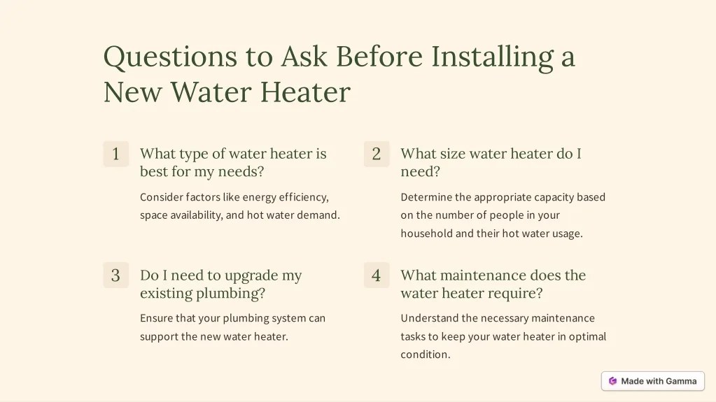 PPT Do Plumbers Install Water Heaters PowerPoint Presentation, free