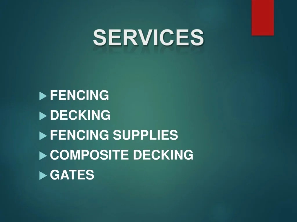 PPT Best Fencing Supplies in Woolwich PowerPoint Presentation, free download ID12777806
