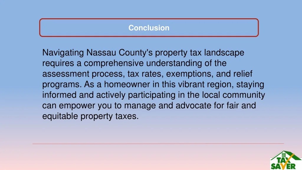 PPT A Comprehensive Guide to Nassau County Property Taxes PowerPoint Presentation ID12783279