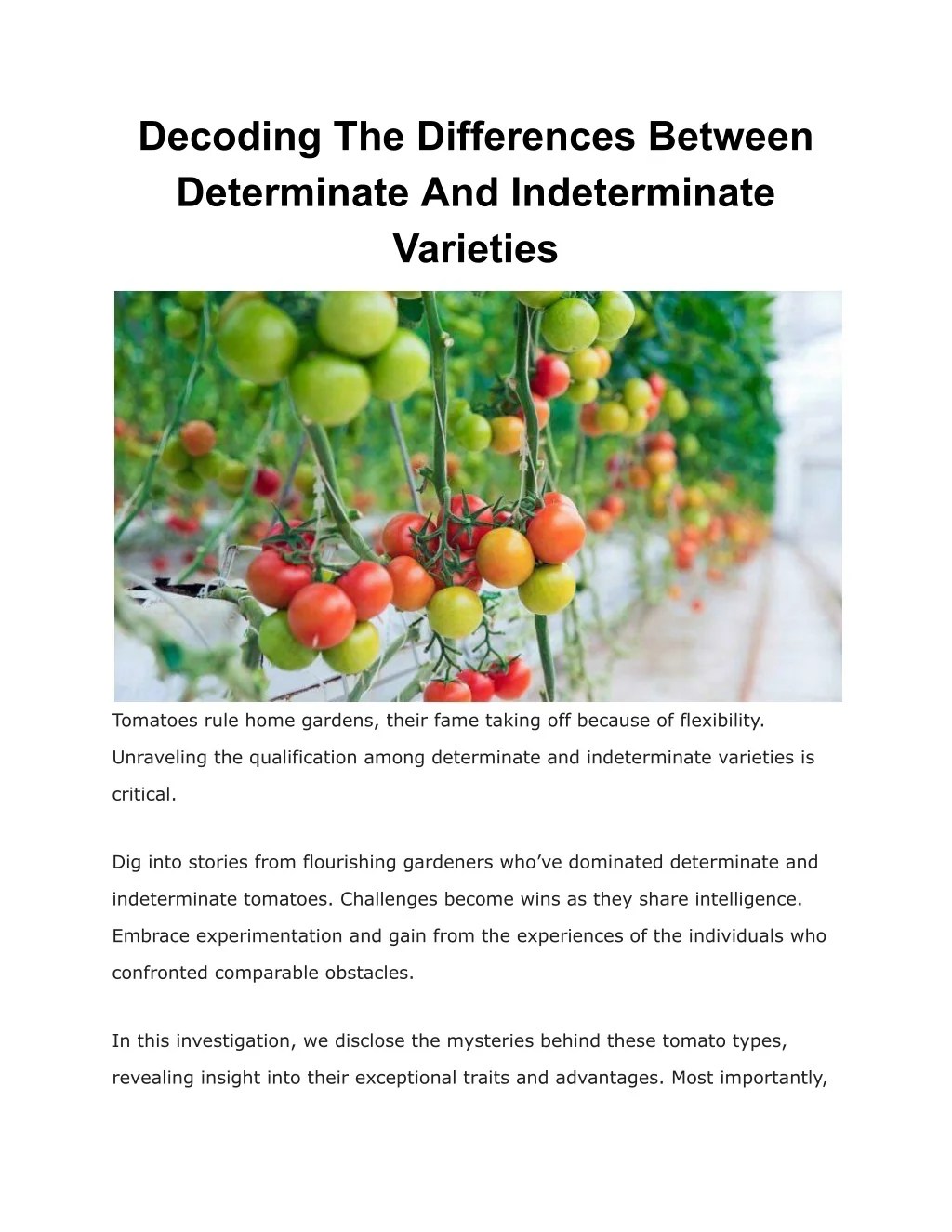 PPT What is the difference between determinate and indeterminate