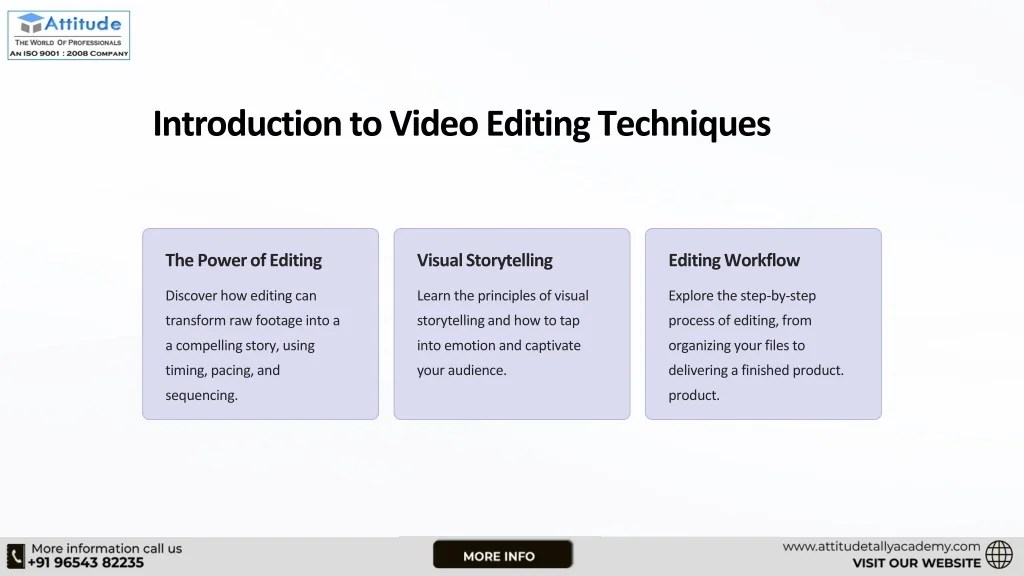 PPT Mastering the Art of Video Editing Tips, Tricks, and Techniques PowerPoint Presentation