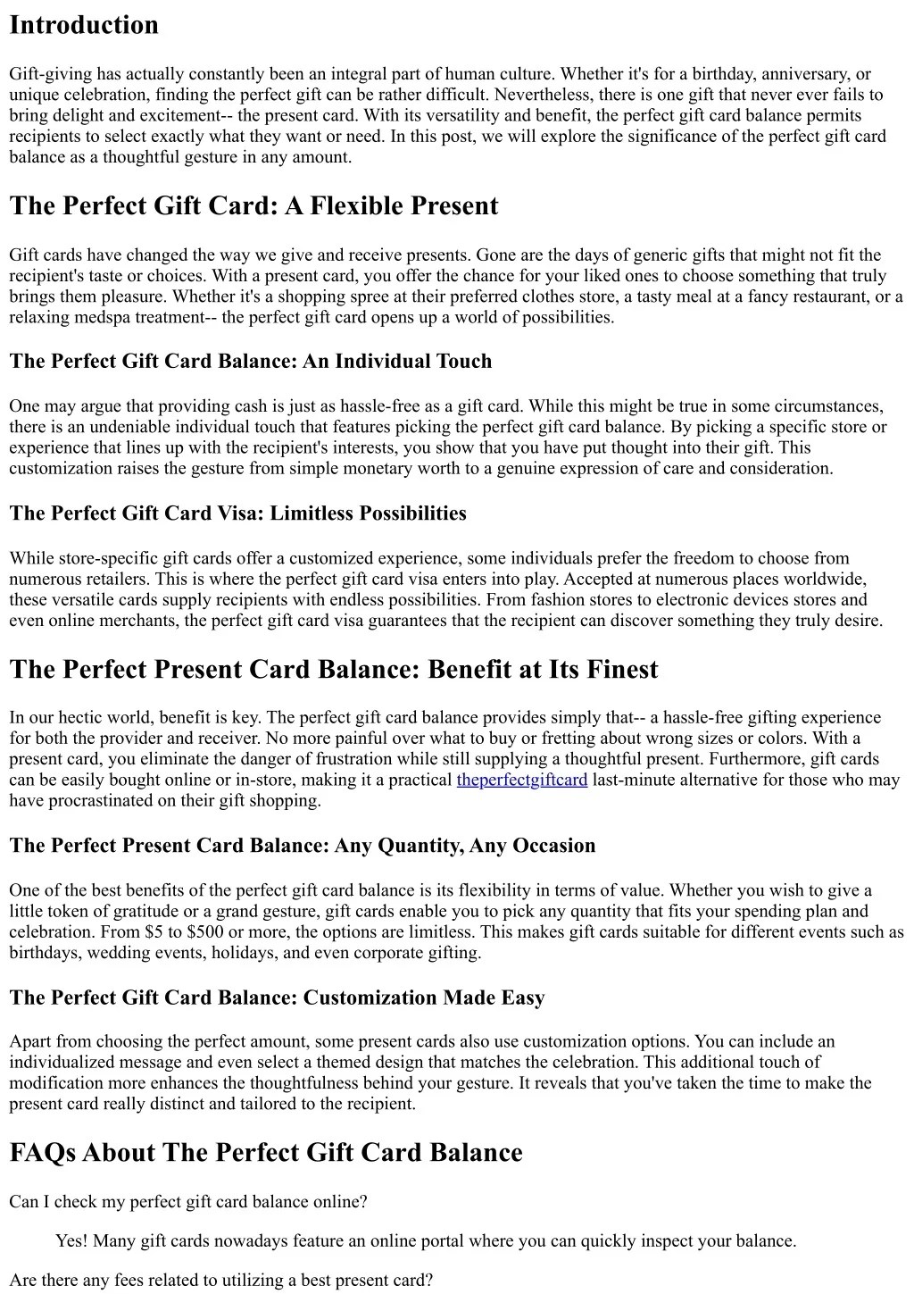 PPT The Perfect Gift Card Balance A Thoughtful Gesture in Any