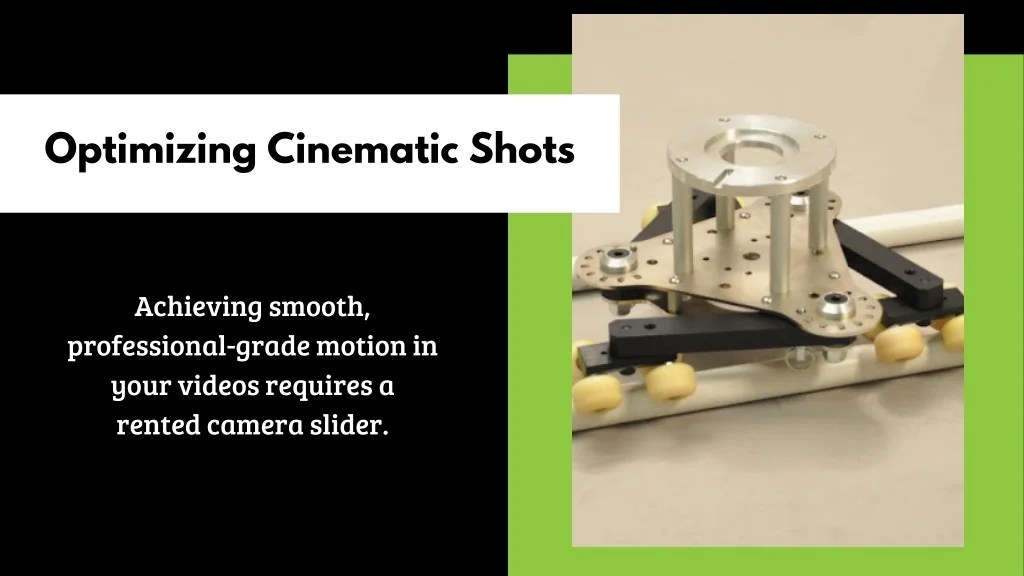 PPT Elevate Your Cinematic Shot with Sliders PowerPoint Presentation