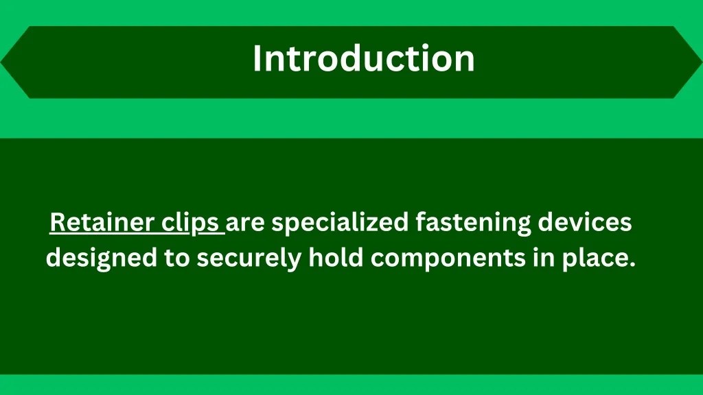 PPT Retainer Clips PowerPoint Presentation, free download ID12833341