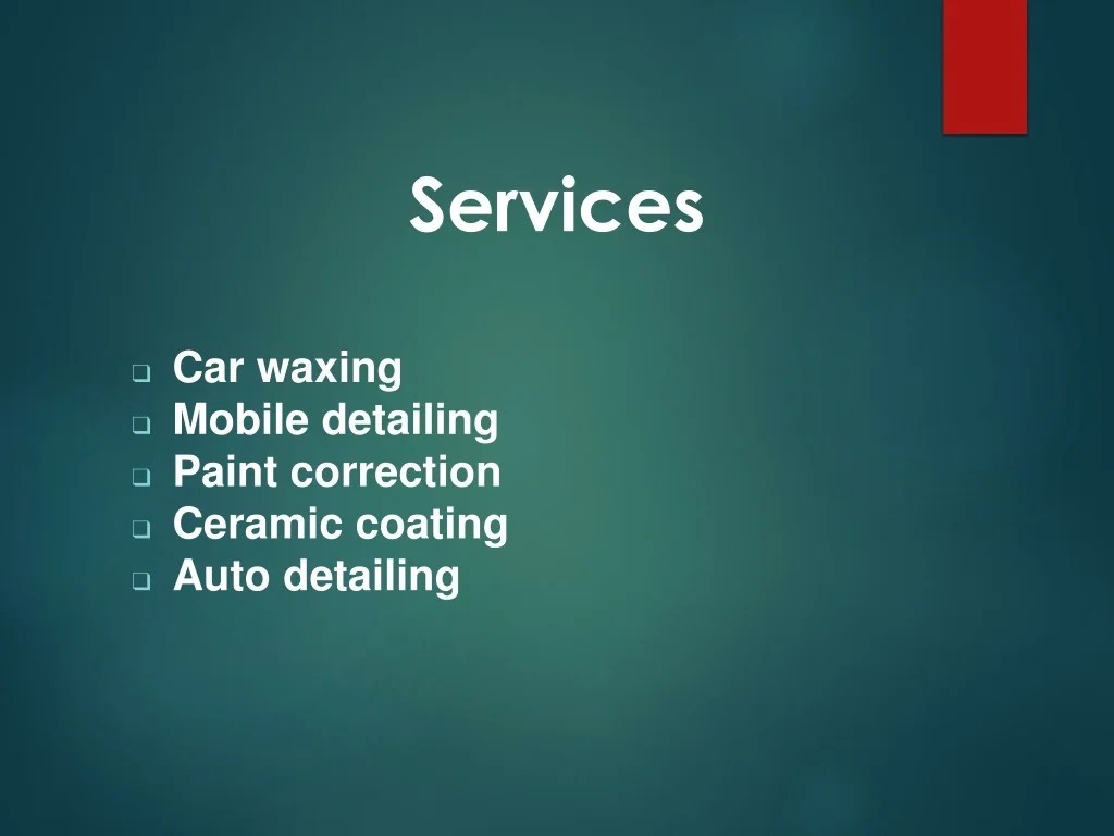 PPT Best Paint Correction in Highland Stoner Hill PowerPoint