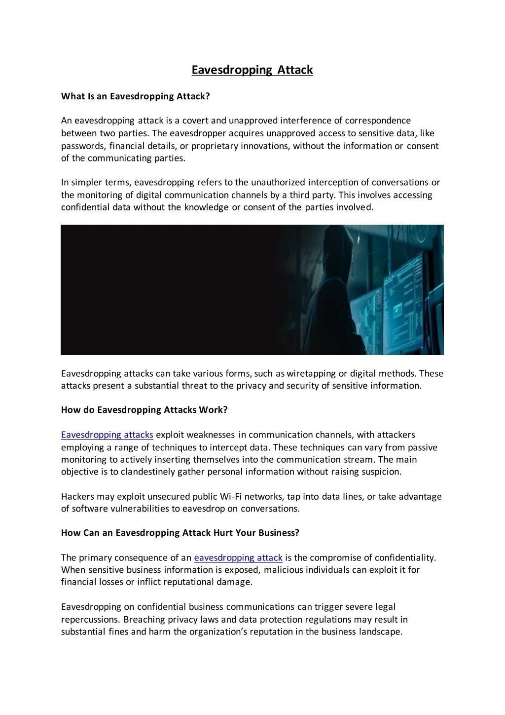 PPT Eavesdropping Attack PowerPoint Presentation, free download ID