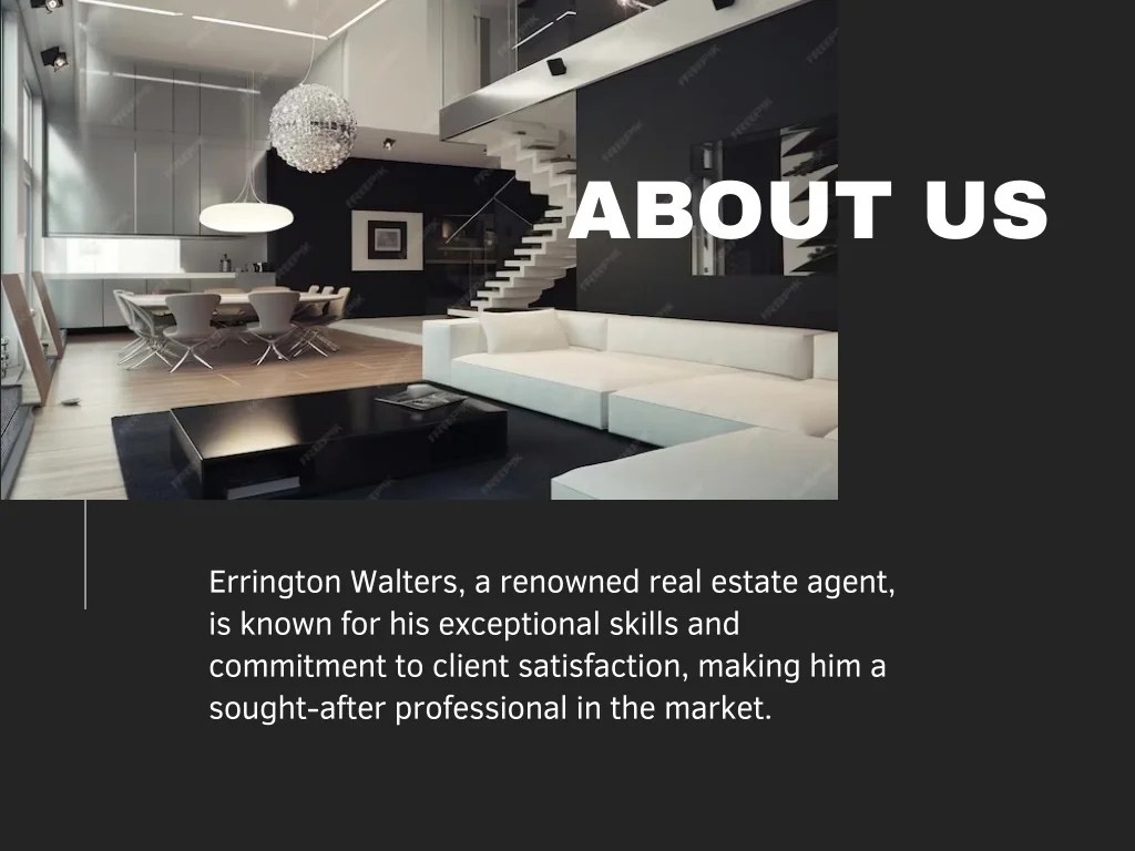 PPT Real Estate Excellence Unveiled Errington Walters' Blueprint