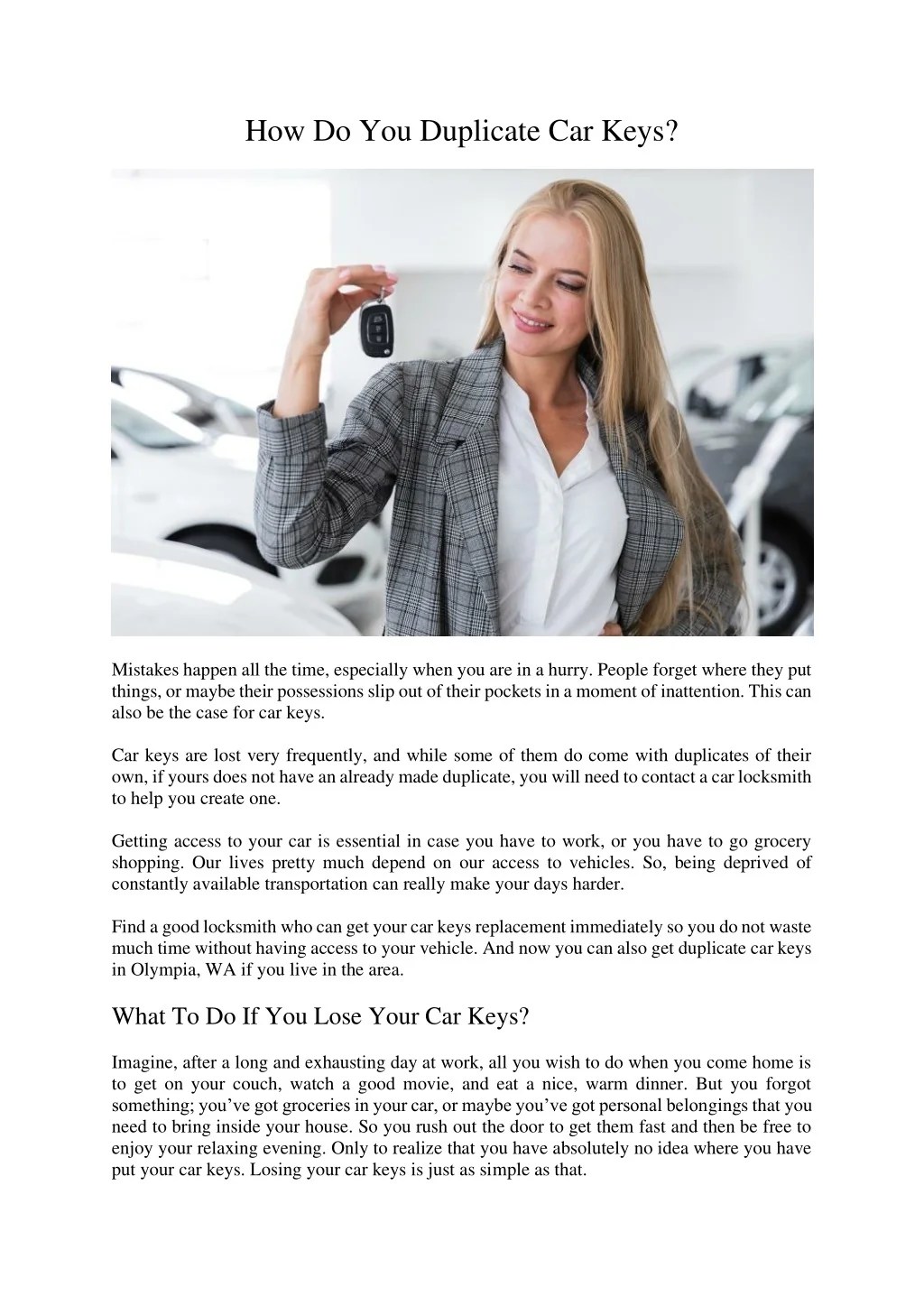 PPT How Do You Duplicate Car Keys? PowerPoint Presentation, free