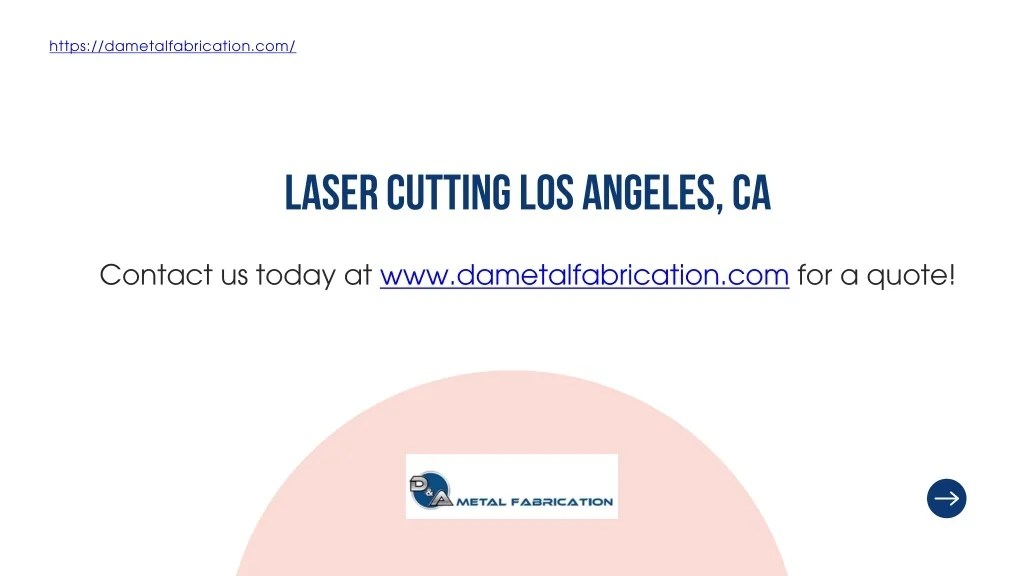 PPT Laser Cutting Services Los Angeles, CA PowerPoint Presentation