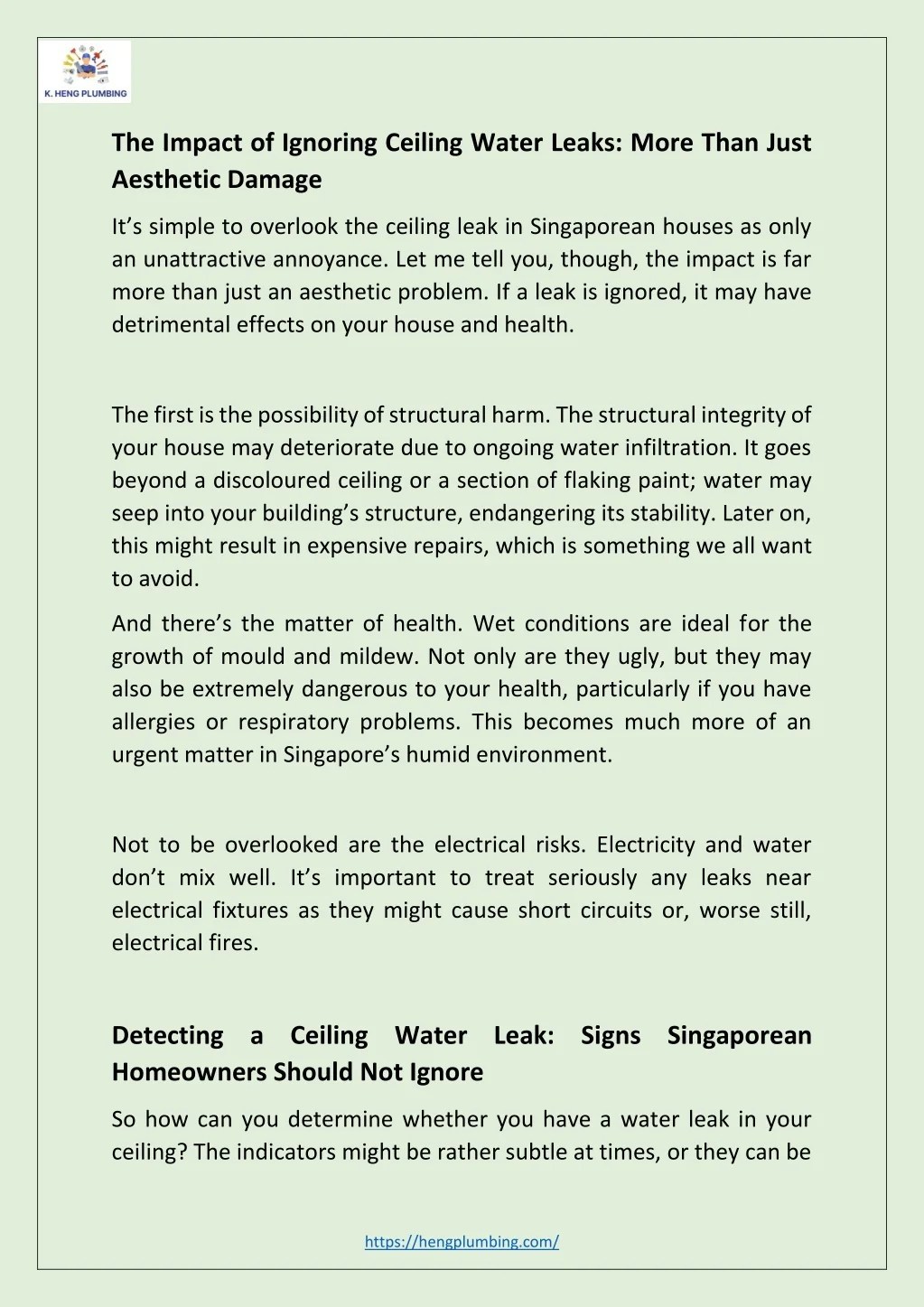 PPT Ceiling Water Leak Problem PowerPoint Presentation, free download(03)