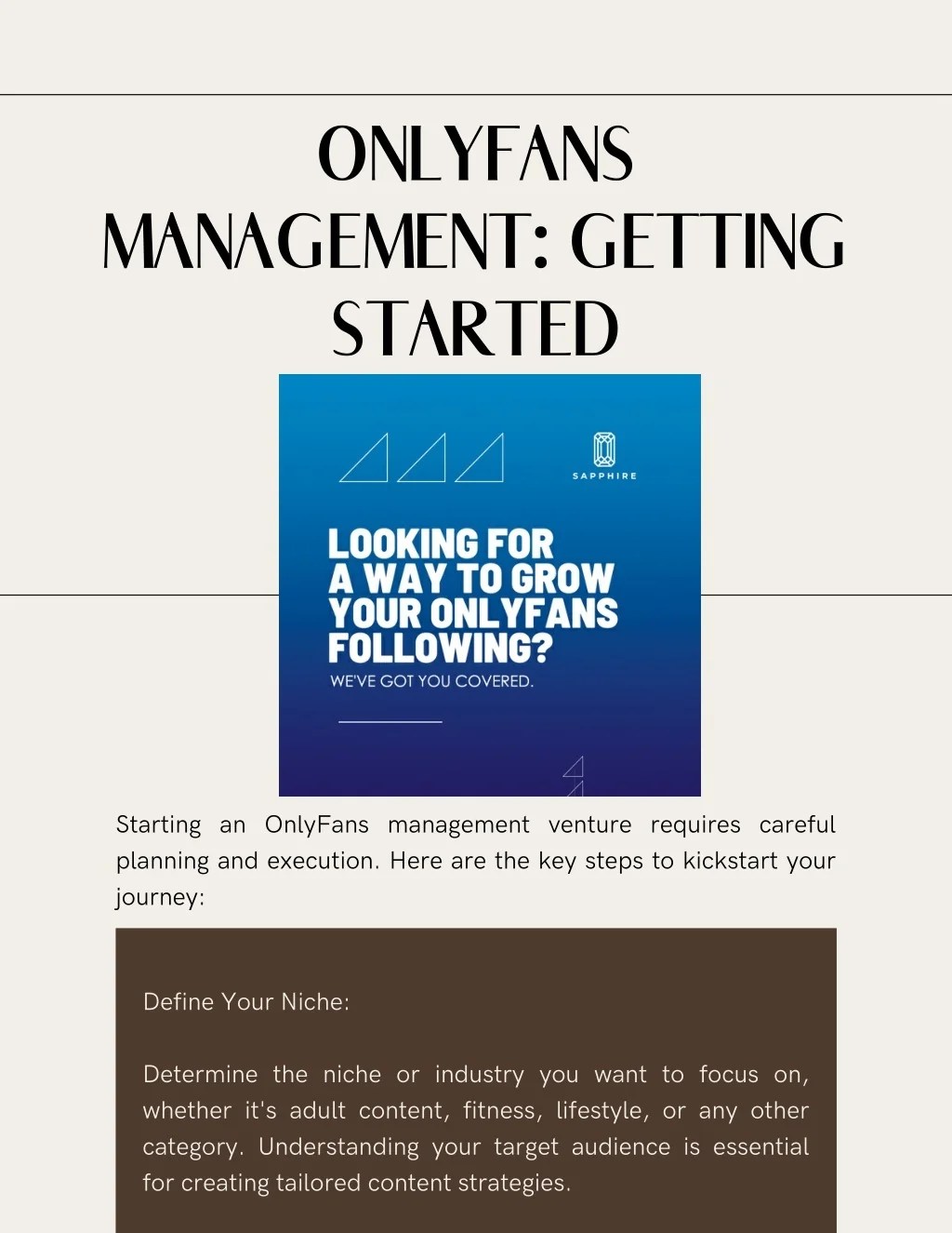 PPT How to Start OnlyFans Management A Complete Guide PowerPoint