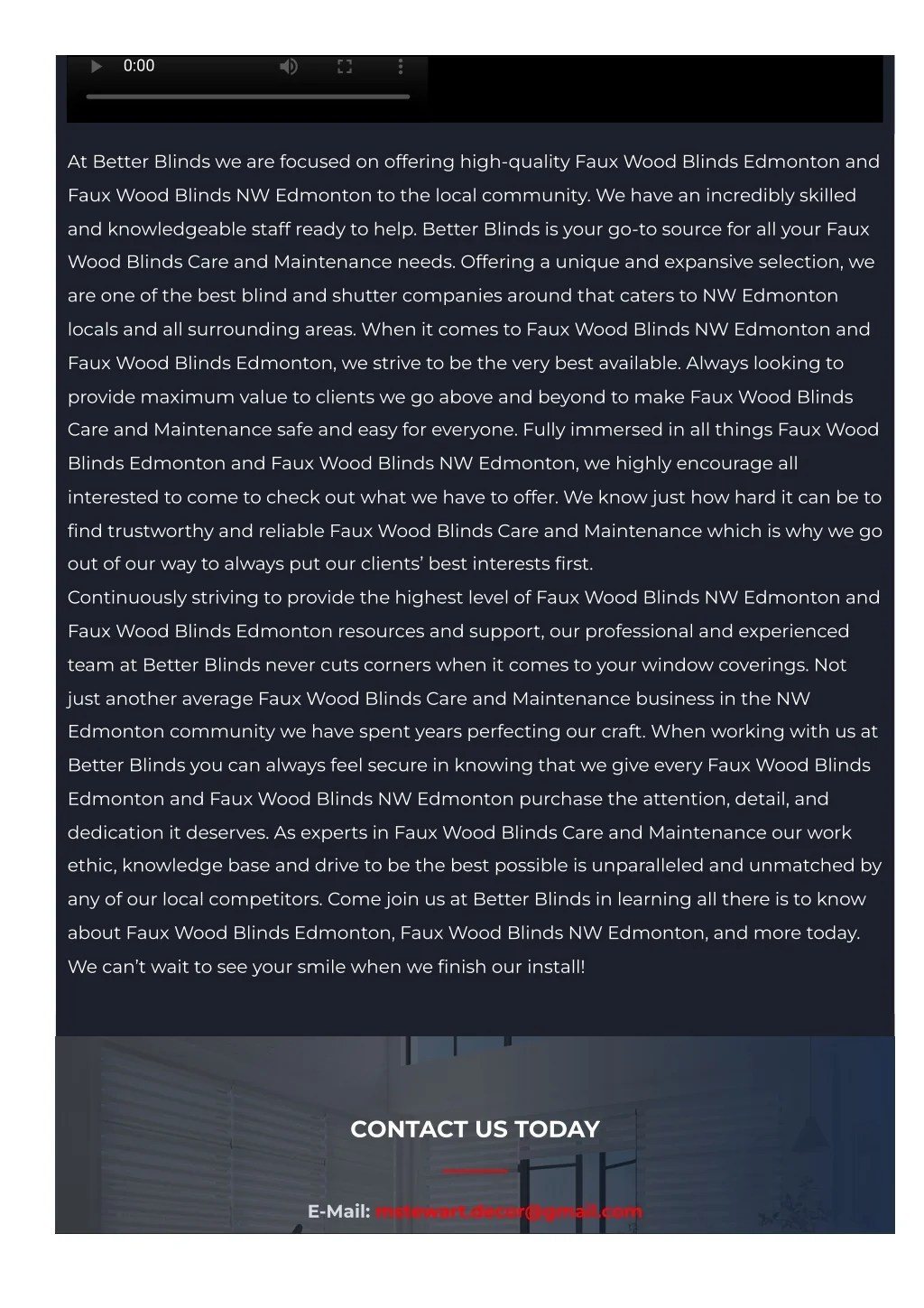 PPT Faux Wood Blinds in Edmonton Canada PowerPoint Presentation, free