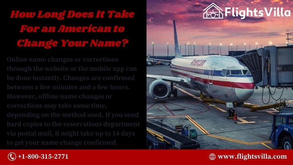 PPT How To Change My Name on American Airlines Name Change Policy