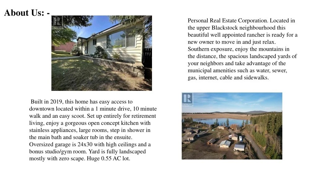 PPT Property For Sale Cariboo 100 Mile PowerPoint