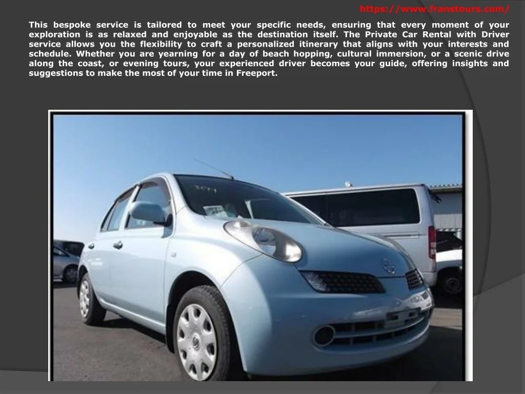 PPT Private car rentals freeport PowerPoint Presentation, free download ID13113716