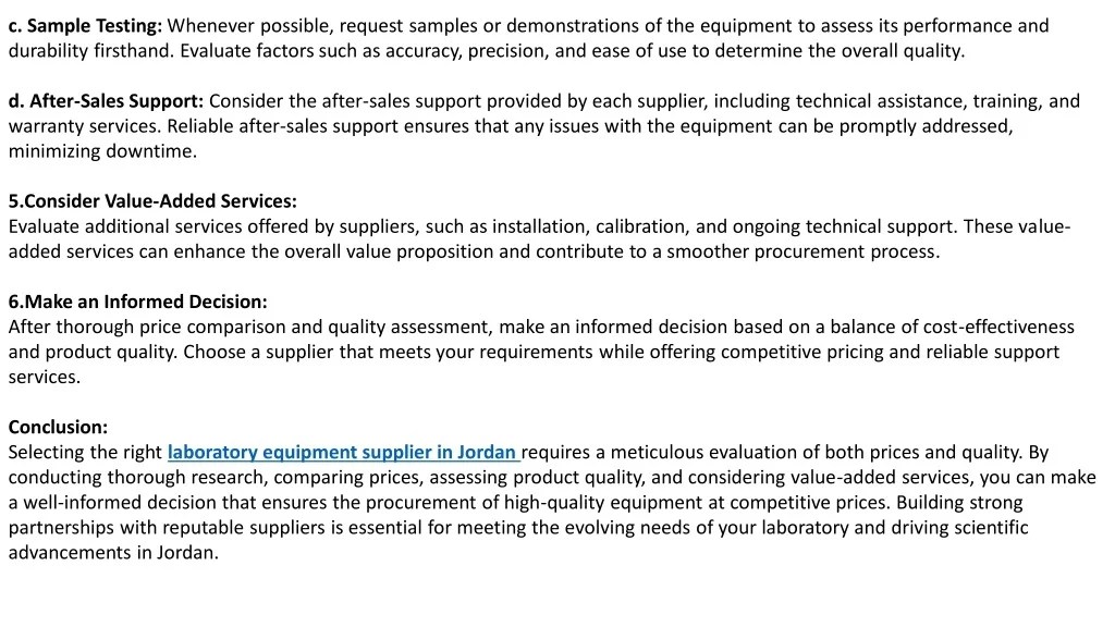 PPT A Comprehensive Guide to Comparing Prices and Quality of