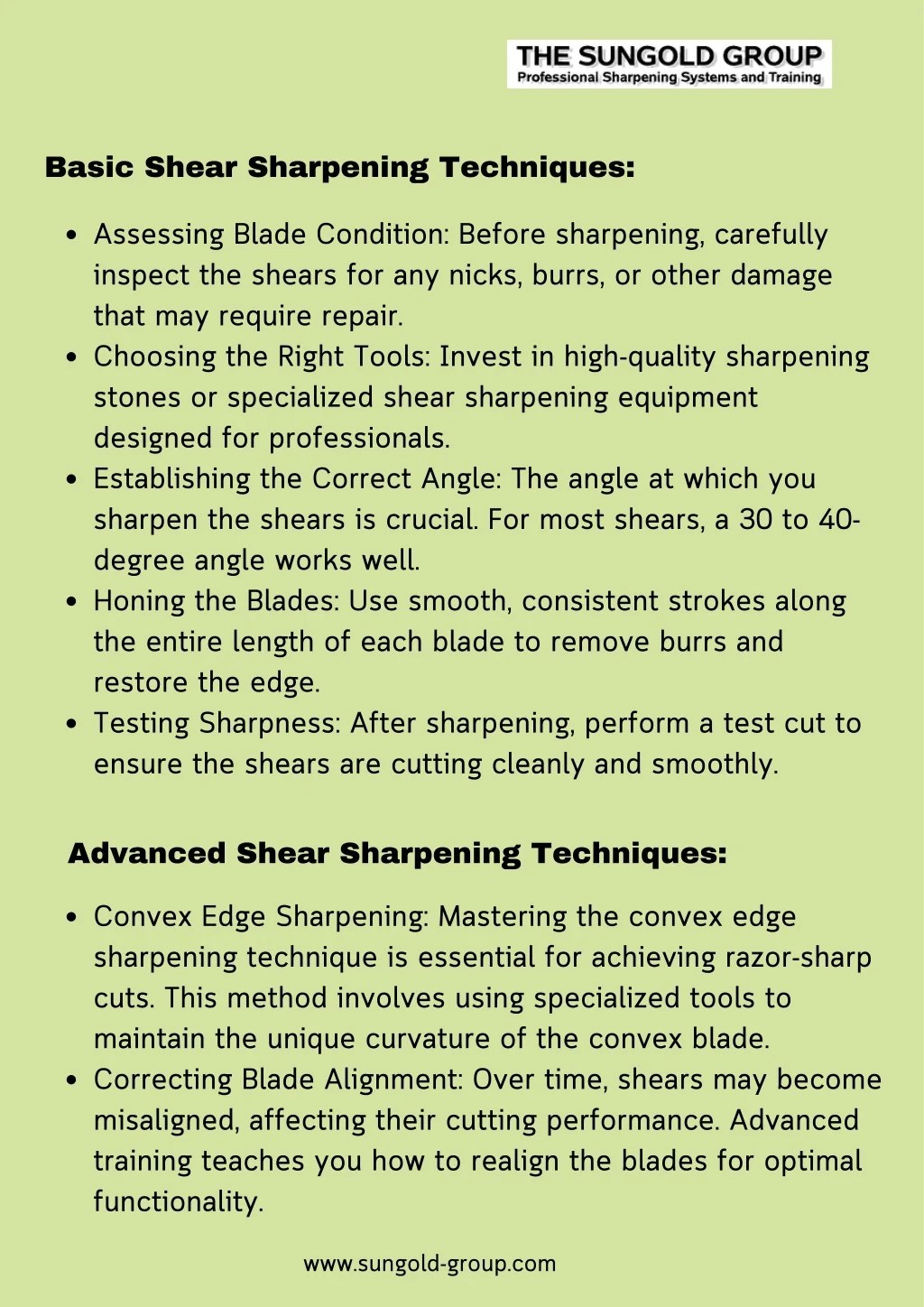 PPT Mastering Shear Sharpening A Comprehensive Guide to Professional
