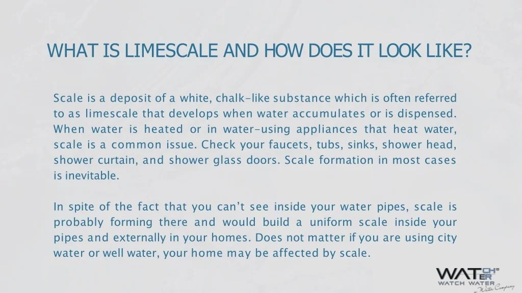 PPT What Is Limescale & How Do Get Rid Of Limescale? PowerPoint