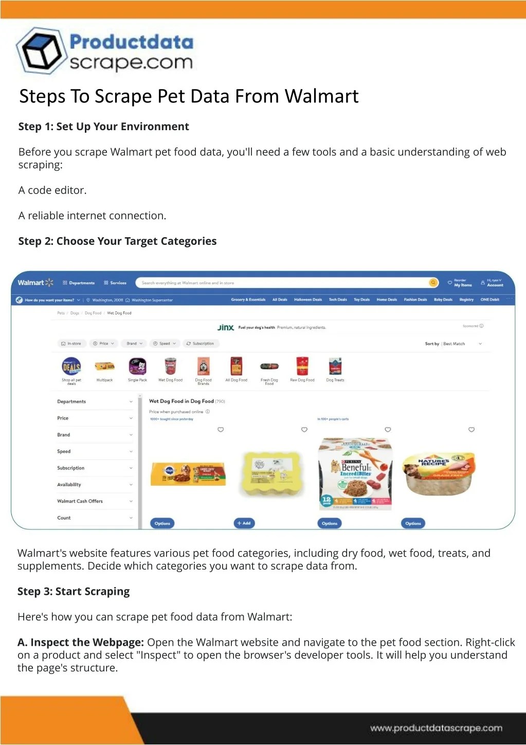 PPT How to Scrape Walmart Pet Food Data for Analyzing the Pet Food