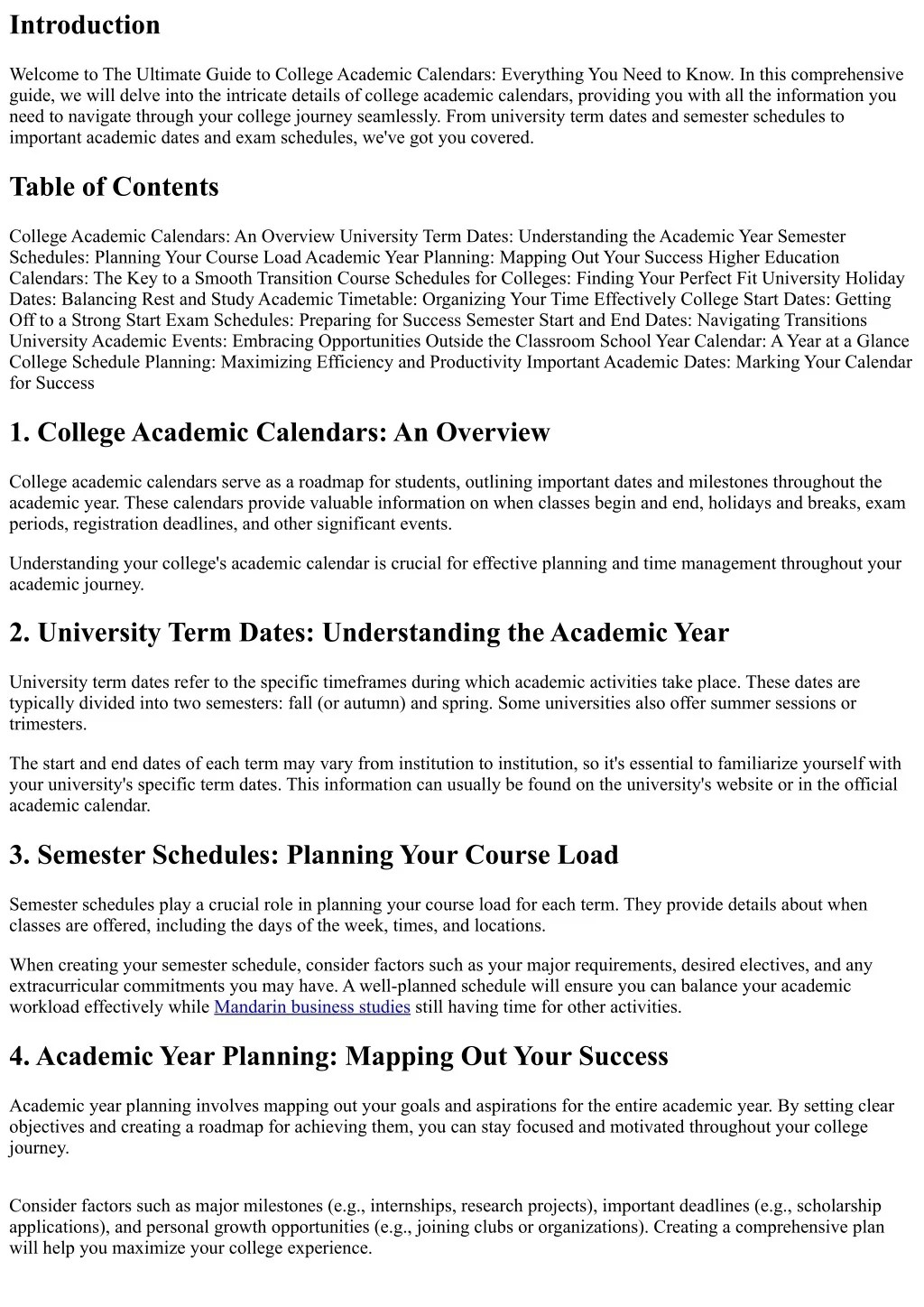 PPT The Ultimate Guide to College Academic Calendars Everything You