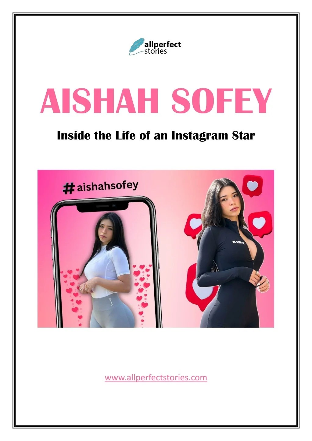 PPT Aishah Sofey Journey from Ordinary to Instagram Fame PowerPoint