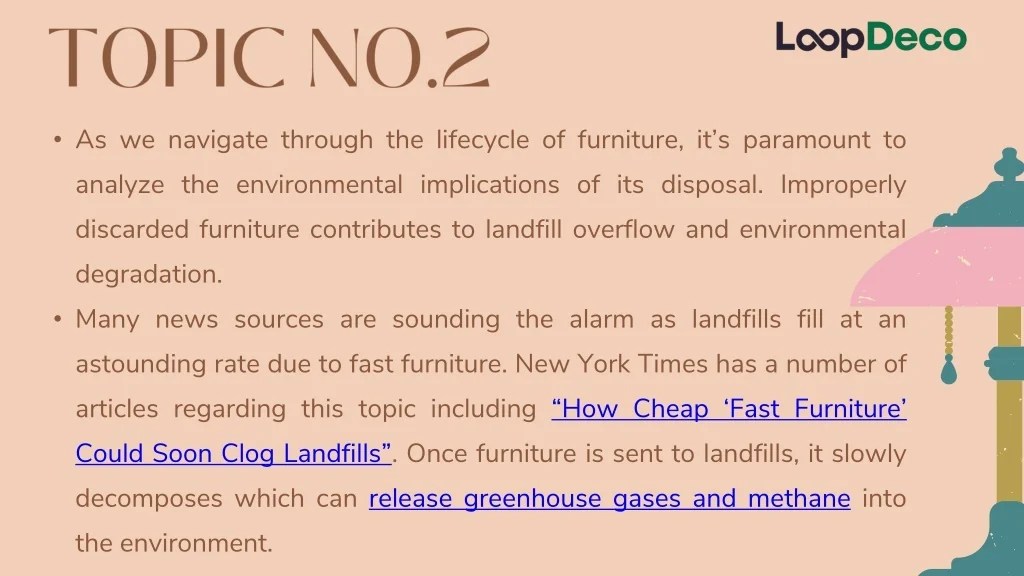 PPT Understanding Furniture Disposal Environmental Impact