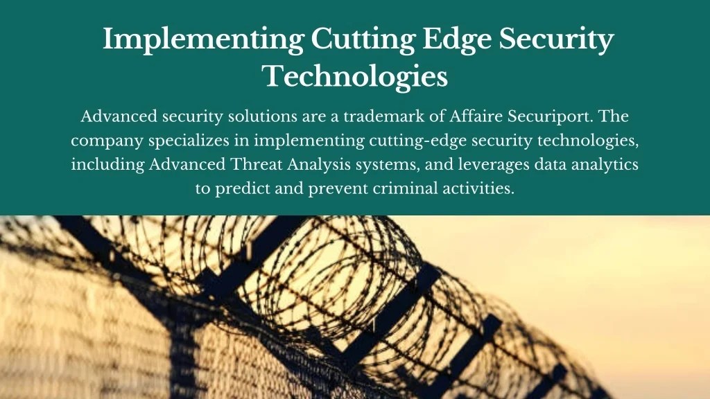 PPT Affaire Securiport Deliver Security Solutions PowerPoint