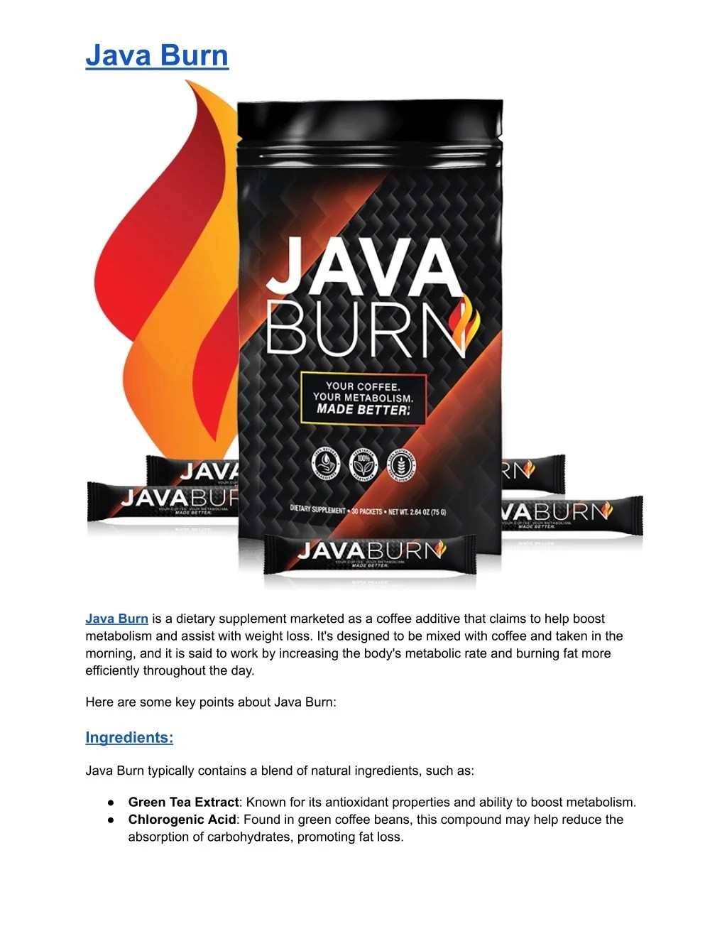 PPT JAVA BURN PowerPoint Presentation, free download ID13672050