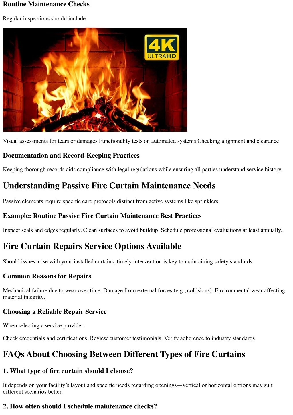 PPT How to Choose Between Different Types of Fire Curtains for Your