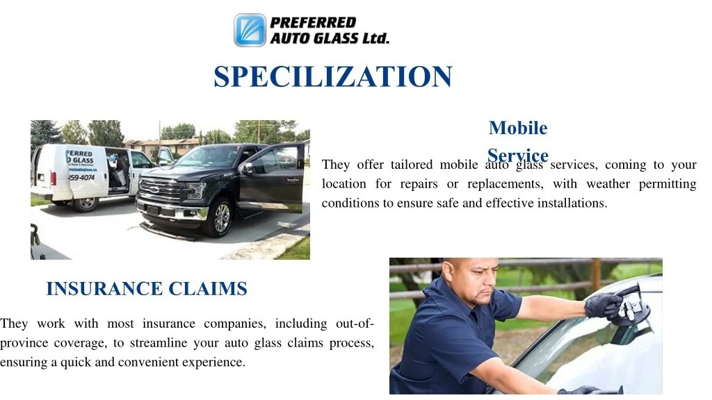 PPT Preferred Auto Glass Trusted Auto Glass Company for Vehicle Glass
