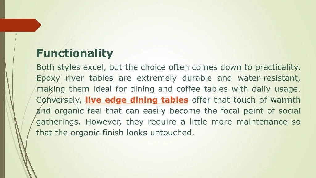 PPT Epoxy River Tables vs Natural Live Edge Tables Whats the