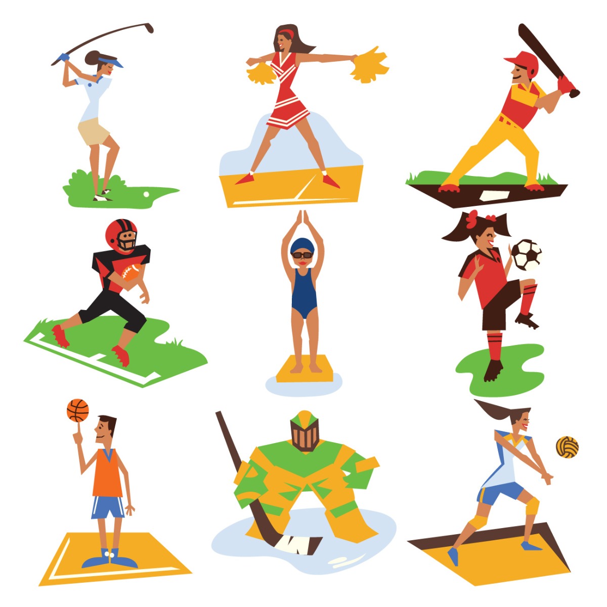 Cricut All Sports Digital Set