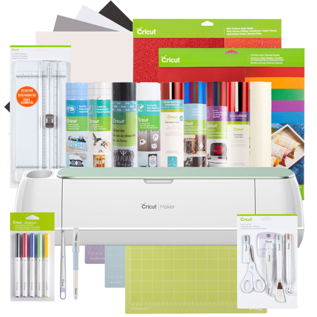 Cricut Cricut Maker® + Everything Materials Bundle, Mint