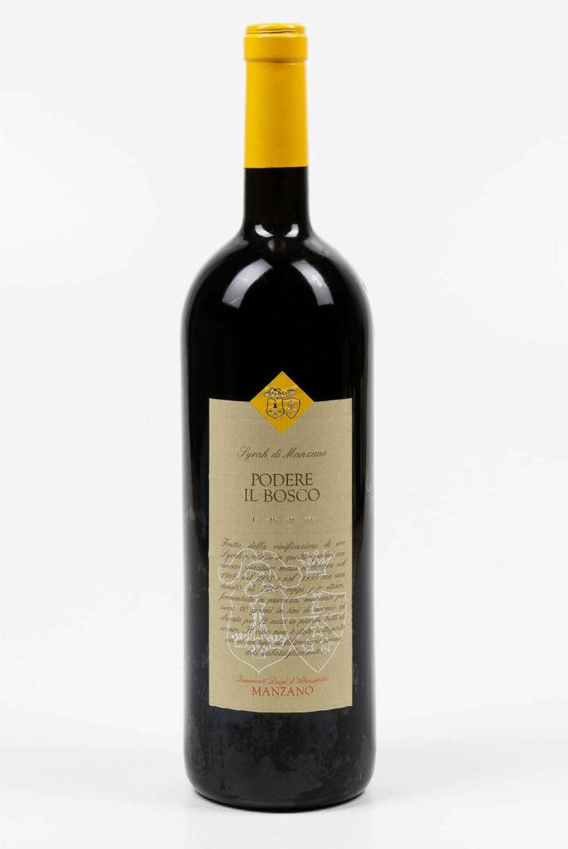 Podere Il Bosco, Syrah Manzano Auction Wines and Spirits Cambi Time