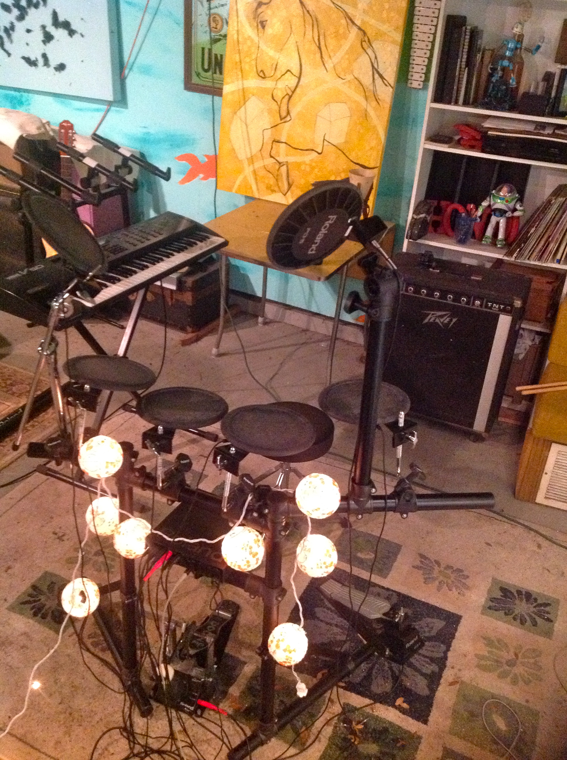 Stand Up Electronic Drum Kit Image Brewery