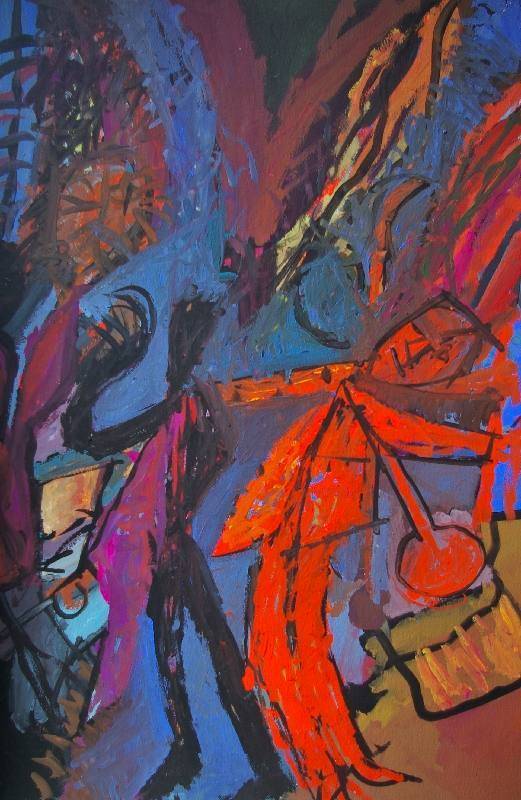 Red Figure Dave Pearson Studio