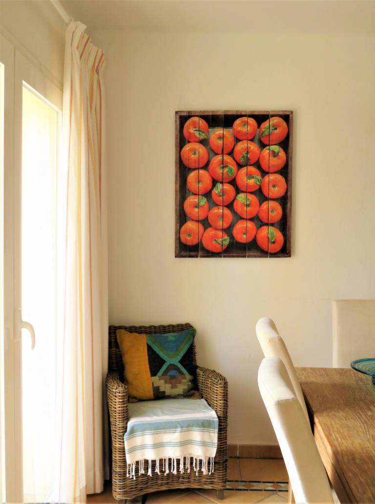 Reclaimed Wood Panel Prints, hand embellished and signed edition