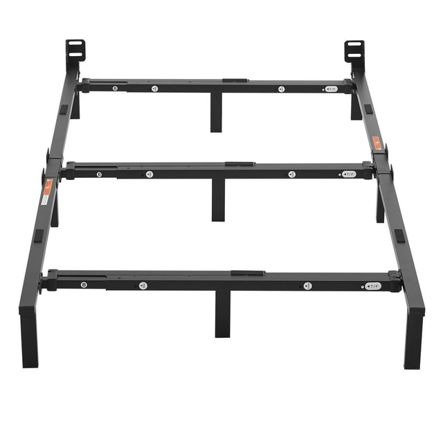 Mainstays 7″ Adjustable Bed Frame Black Steel EGEAD Company