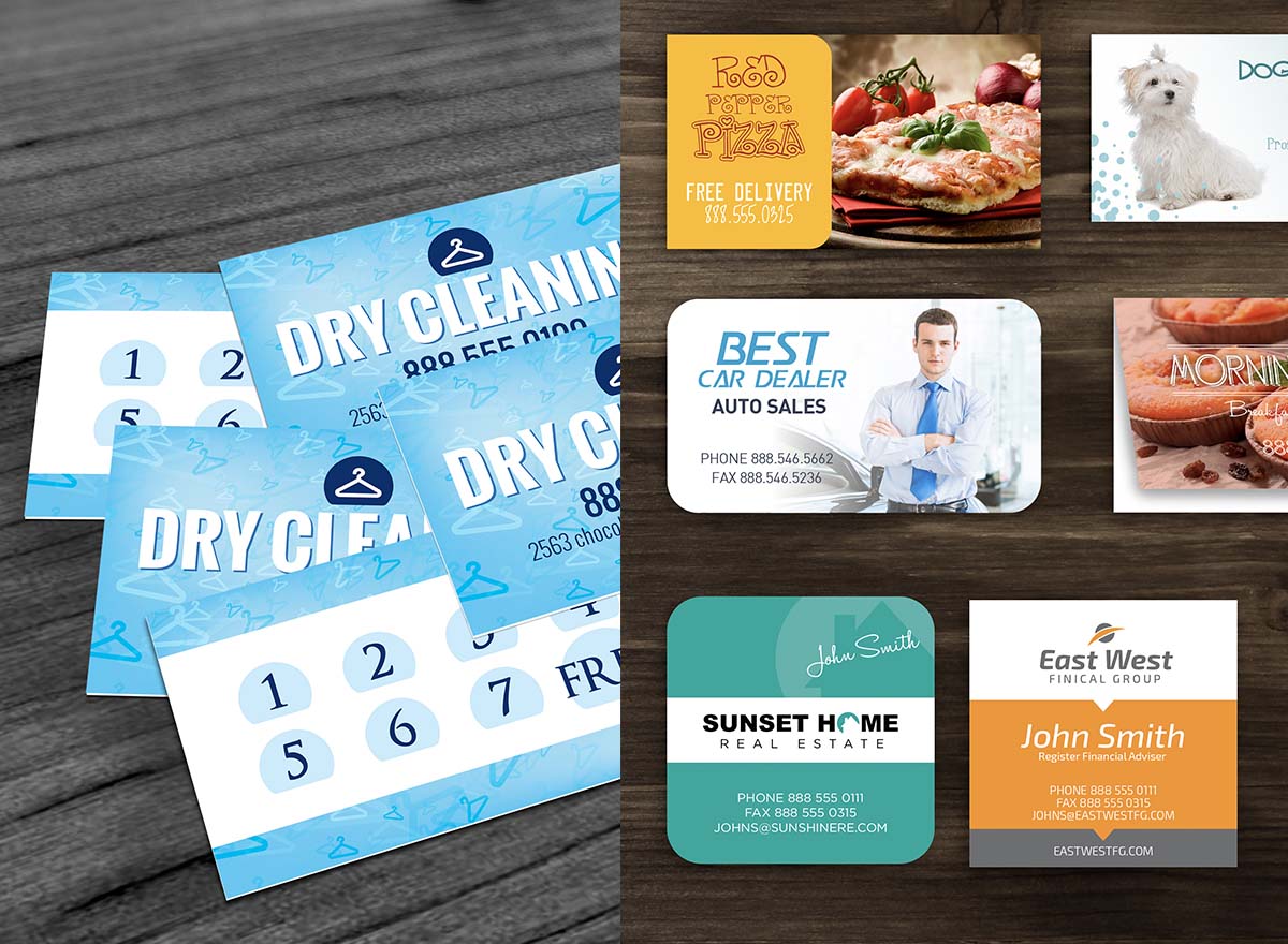 Business Cards Image Cube