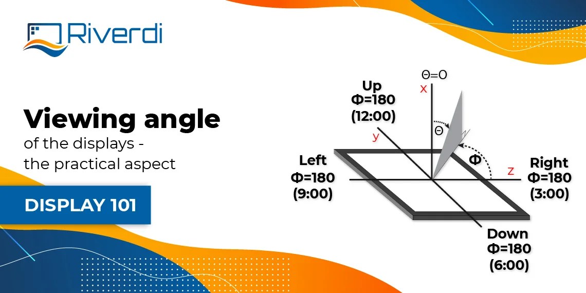 Viewing angle of displays the practical aspect Riverdi