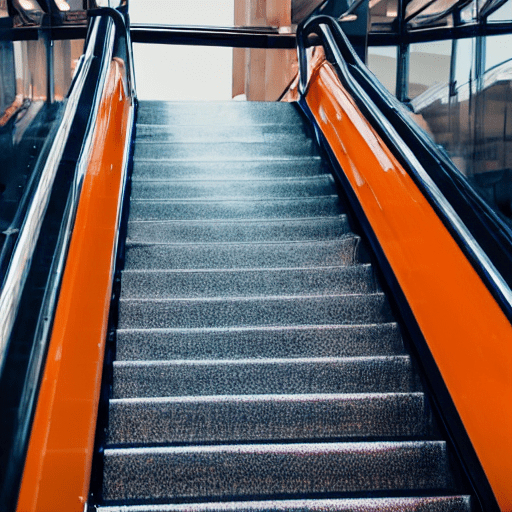 prompthunt mayonnaise on an escalator