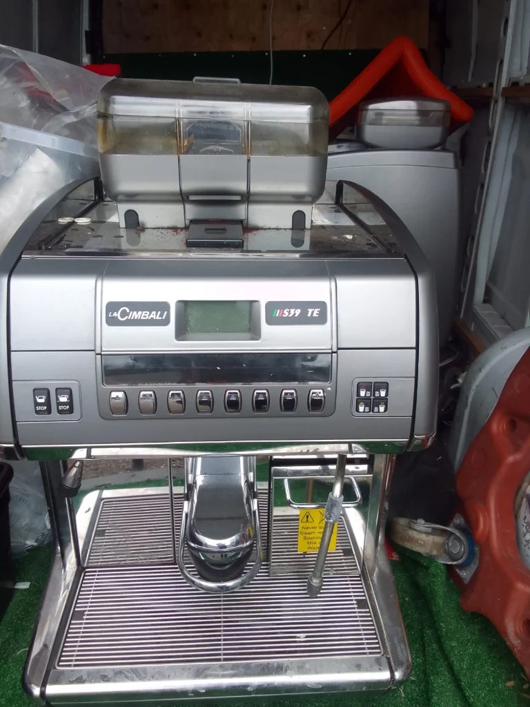 Commercial catering equipment coffee espresso machines trailer