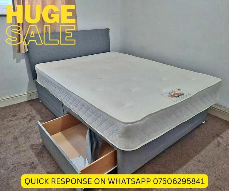 STRONG DOUBLE SIZE BED SINGLE SIZE BED SMALL DOUBLE BED FOR SALE WITH