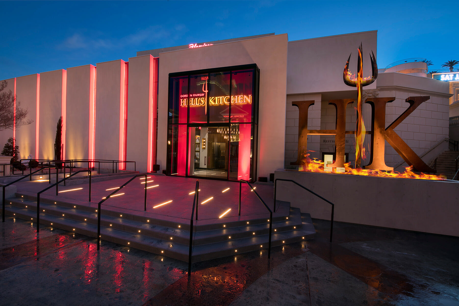 Hells Kitchen Flaming Pitchfork Image Engineering