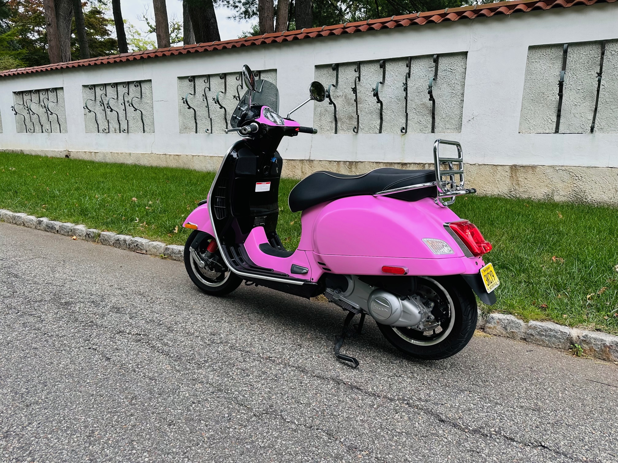 Vespa Pink Promotional Wrap, Fort Lee NJ Image Fleet Graphics